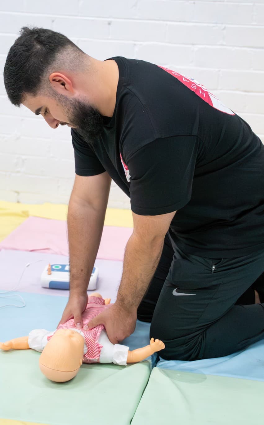 First aid and CPR training course